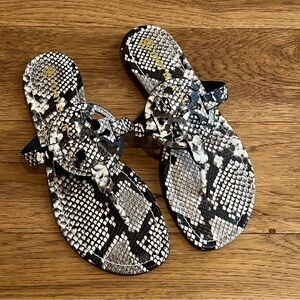 Women's Size 10M Tory Burch Miller Sandal in Warm Roccia